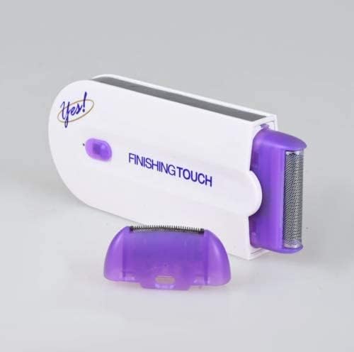 Rechargeable Epilator Remover Smooth Touch Hair Removal Instant Pain Free Razor Sensor (Purple) 13162