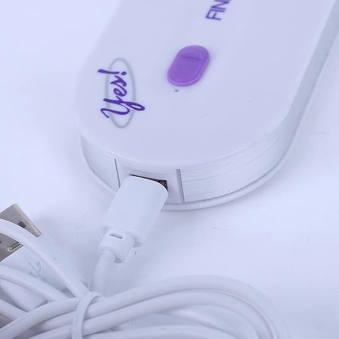 Rechargeable Epilator Remover Smooth Touch Hair Removal Instant Pain Free Razor Sensor (Purple) 13162