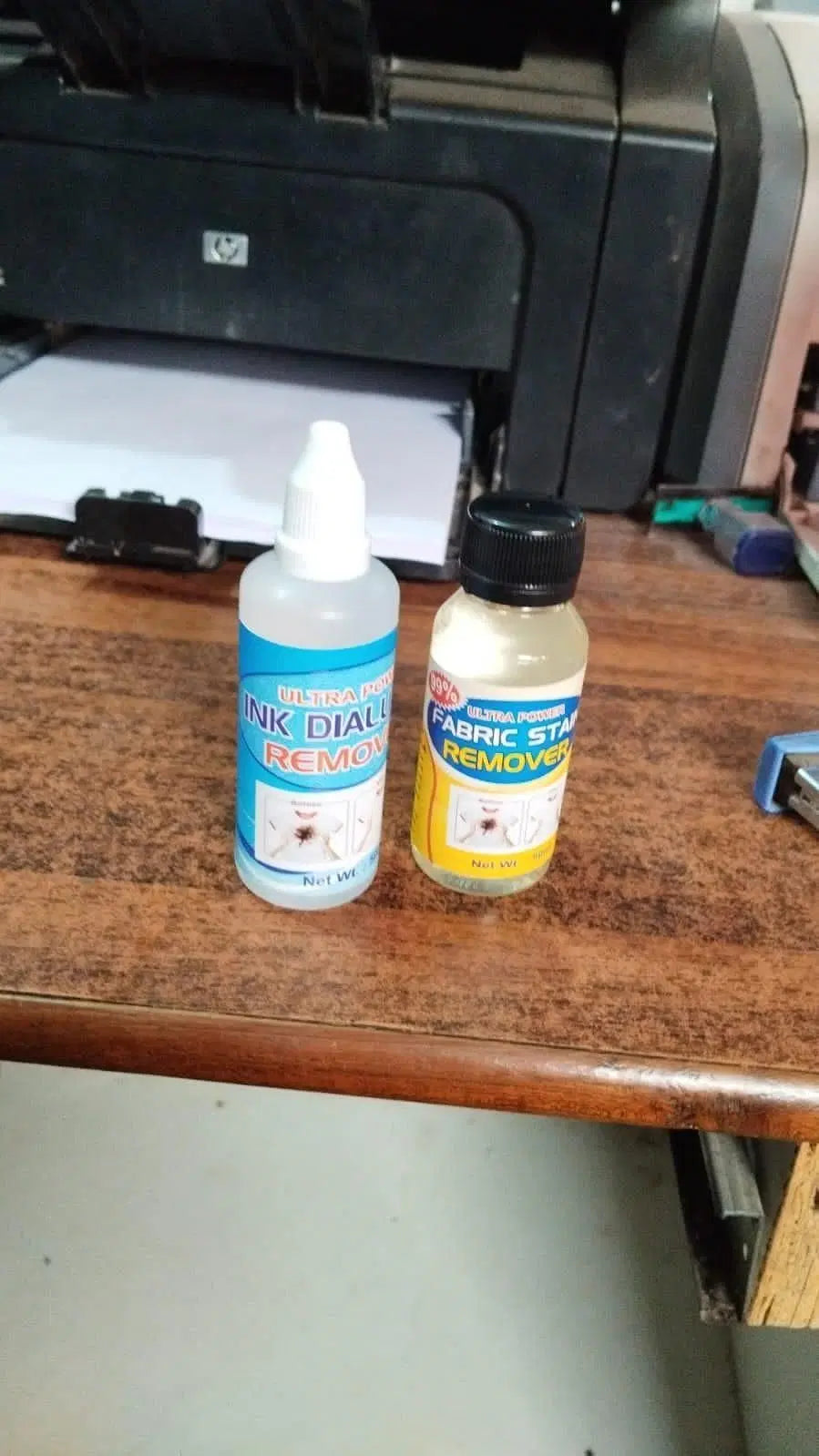 All in One Fabric Stain Remover 50 ML (Pack of 4 Bottle 50ml Each) 1238