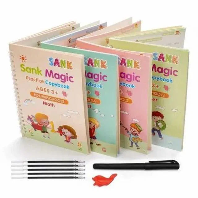 Magic Practice Copybook (4 Book + 10 Refill) (A-127) 22123