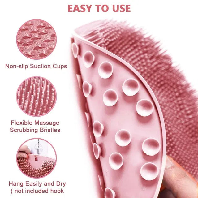 Silicone Multiuse Scrubber For Bath, Foot 22123