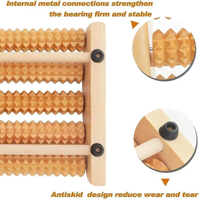 Wooden Foot Massage Roller 19357