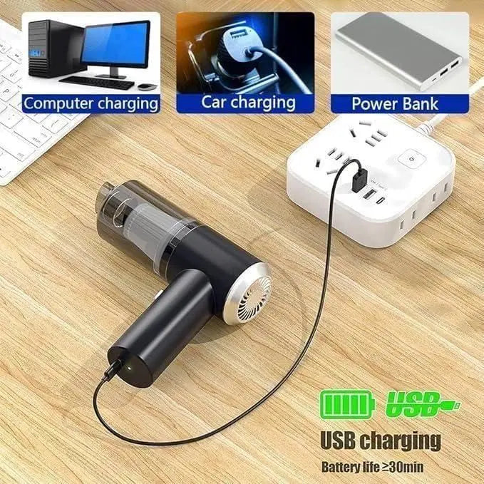 Vacuum Suction Cleaner- Portable Air Duster Wireless 1238