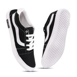 Casual Shoes for Men (Black & White, 6) 18549