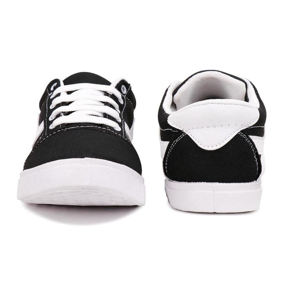 Casual Shoes for Men (Black & White, 6) 18549