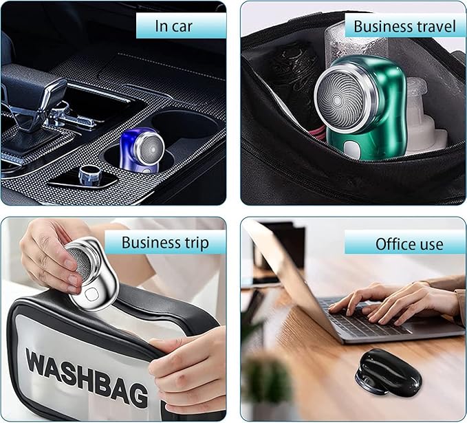 Mini-Shave Portable Electric Shaver, 2023 New Upgrade Mini Electric Razor Shavers for Men 19381