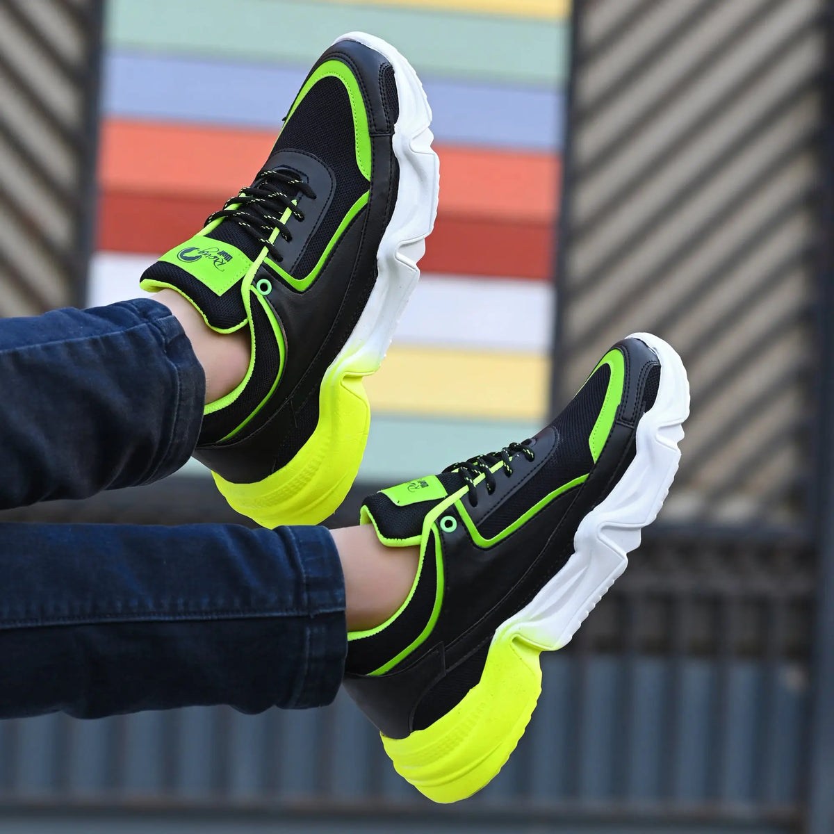 Green Sport Shoes 18894