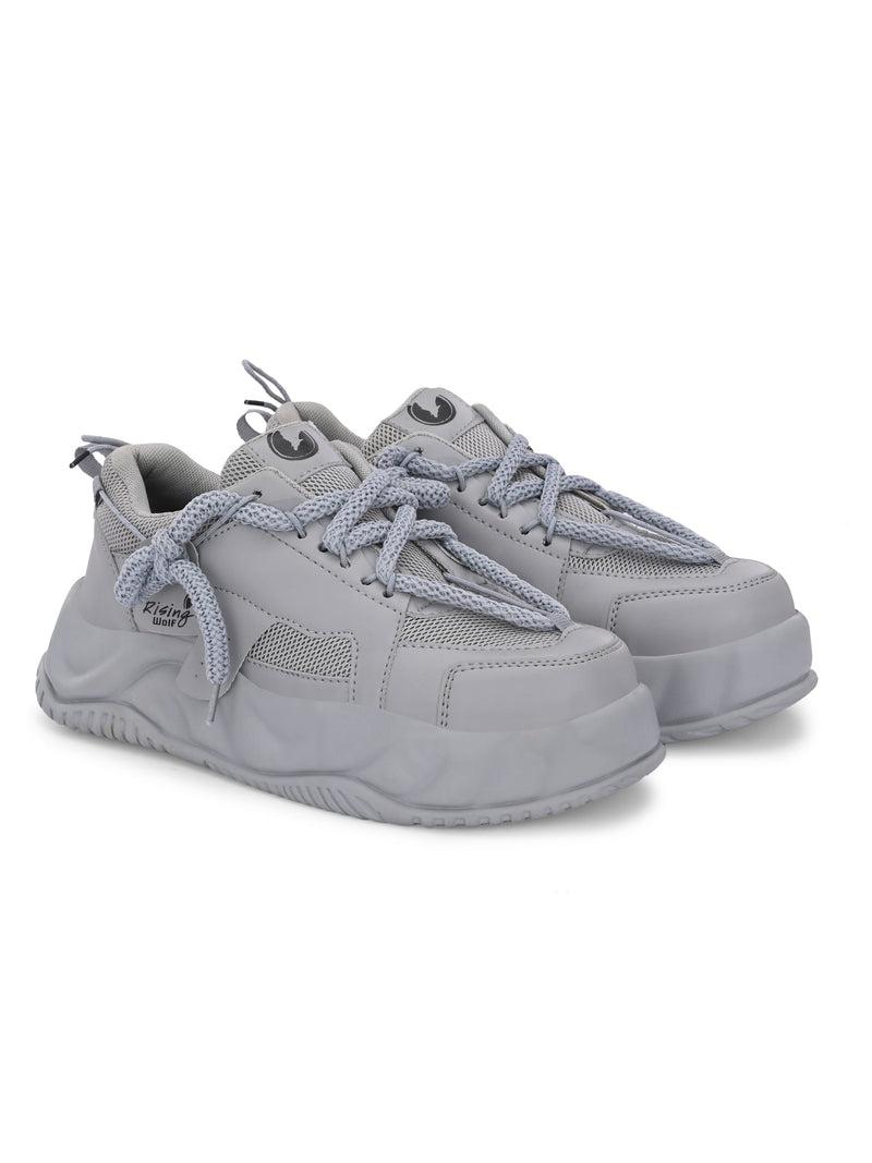 Grey Sport Shoes 18894
