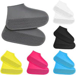 Waterproof Shoe Covers Reusable Silicone Cover Shoes Rain Boots for Men Women Kid 19357