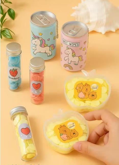 Combo Of 3 - Wet Wipes Can And Paper Soap 19378