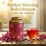 Aaurash Rose Tea | Natural Antioxidants | Caffeine Free | Loose Rose Petals (40gm) 34136