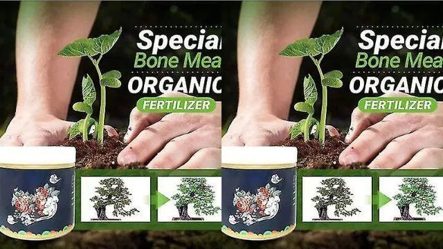 Special Bone Meal Organic Fertilizer, Promote The Growth Of Flowers And Fruits Pack of 2 205