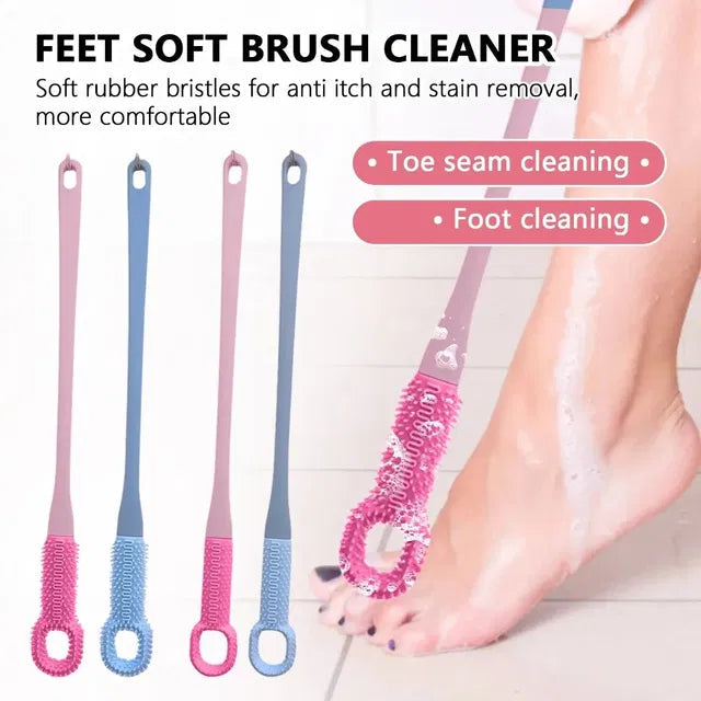 Toe Gap & Seam Scrubber Brush | Dead Skin & Ash Reliever Foot Care Tool 4485