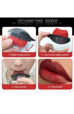 Long-Lasting Non-Stick Cup Waterproof Matte Lipstick pack of 2 1316