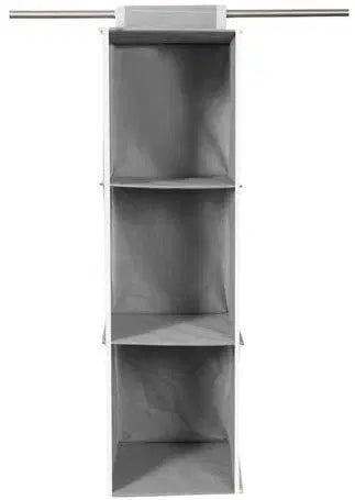 Cloth Organizer - Hanging 3 Shelves Wardrobe Organizer 1238