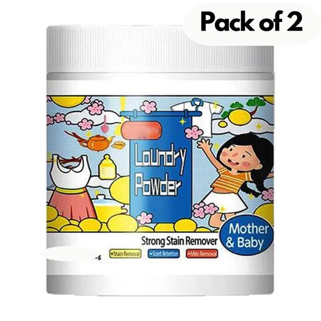 Laundry Powder Strong Stain Remover 400 gm Pack of 2 18058