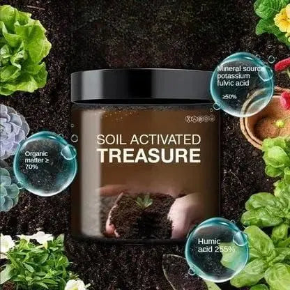 Soil Activated Treasure Premium Soil Activator 200gram (Pack of 2) 1238