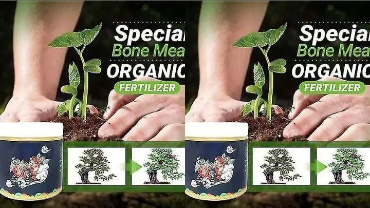 Special Bone Meal Organic Fertilizer, Promote The Growth Of Flowers And Fruits  Pack of 2 1238