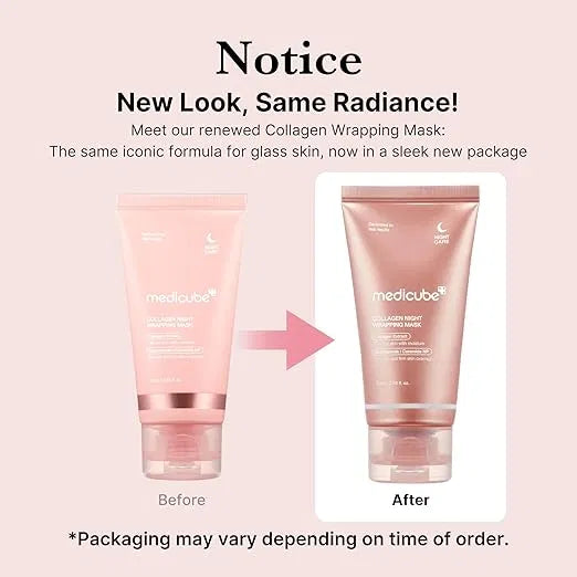 SS Medicube Collagen Overnight Wrapping Peel Off Facial Mask Pack of 1 5912