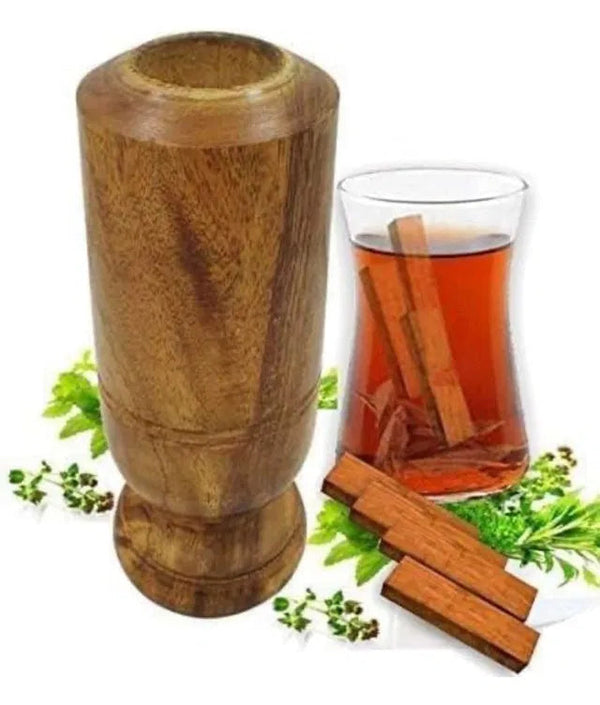 SUGAR Balance wooden water glass 25545