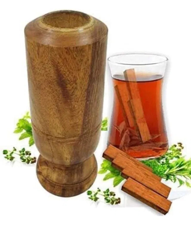 SUGAR Balance wooden water glass 25545