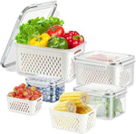 Fridge storage containers Pack of 2 31154