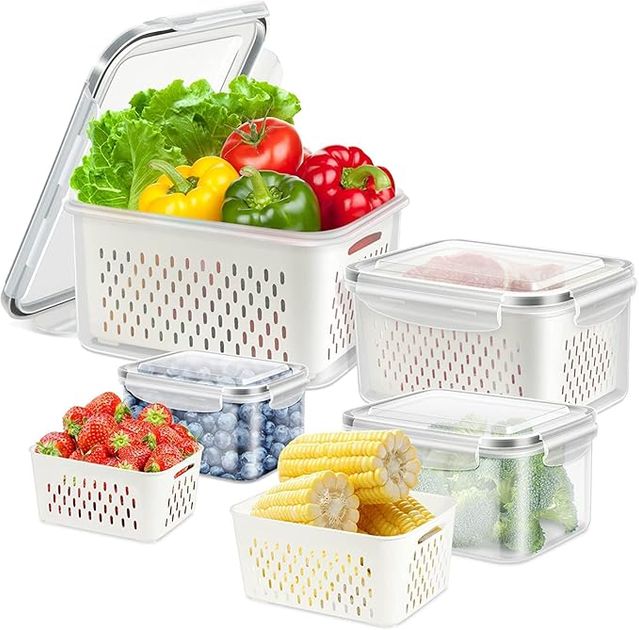 Fridge storage containers Pack of 2 31154