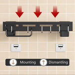 Wall Mounted Magnetic Knife Holder & Cutlery Organizer 31446