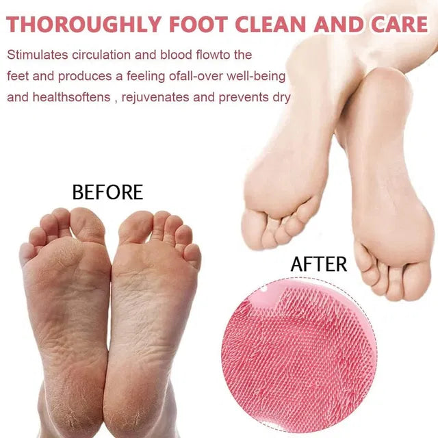 Silicone Multiuse Scrubber For Bath, Foot 22123