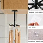 Wall-Mounted Adjustable  Degree hook stiker 31446