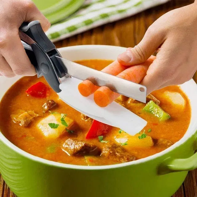 Cleaver Cutter - 2 in 1 Kitchen Knife / Cleaver Cutters 18057