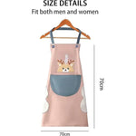 Waterproof Kitchen Apron for Women 31446