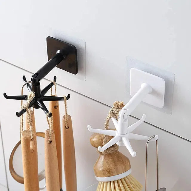 Wall-Mounted Adjustable  Degree hook stiker 31446