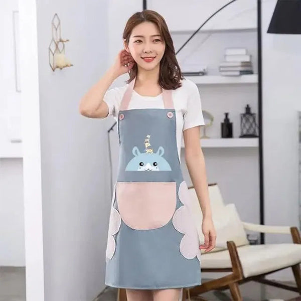 Waterproof Kitchen Apron for Women 31446