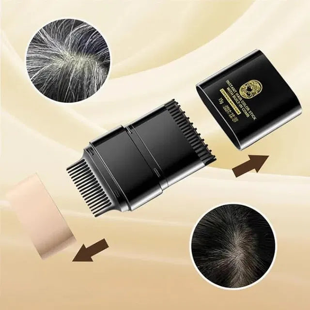 Instant Hair Dye Stick with Built-in Comb, Gray Hair Dye, 2-in-1 Touch-Up Comb 26041